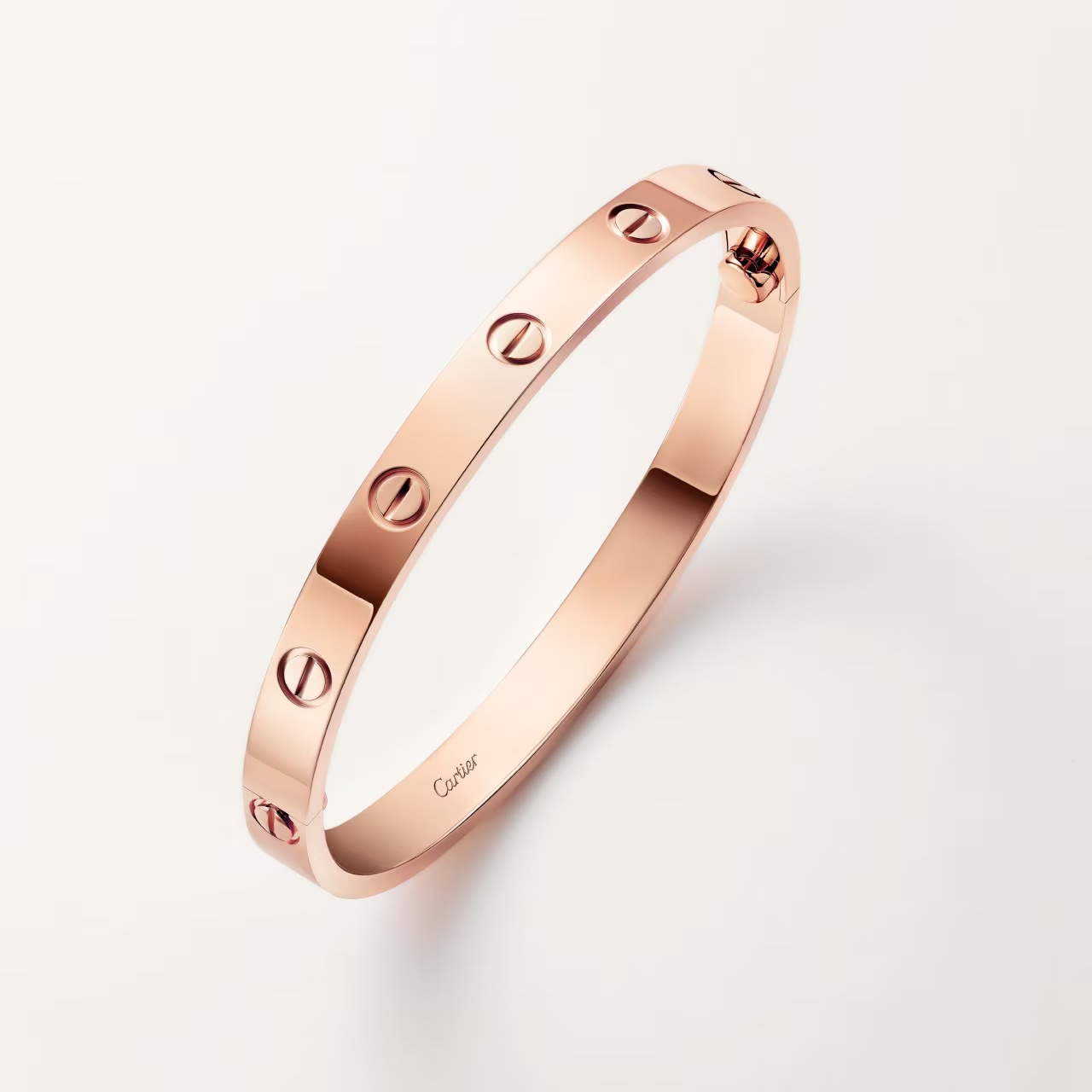 Bracelet Cartier LOVE modèle classique en or rose